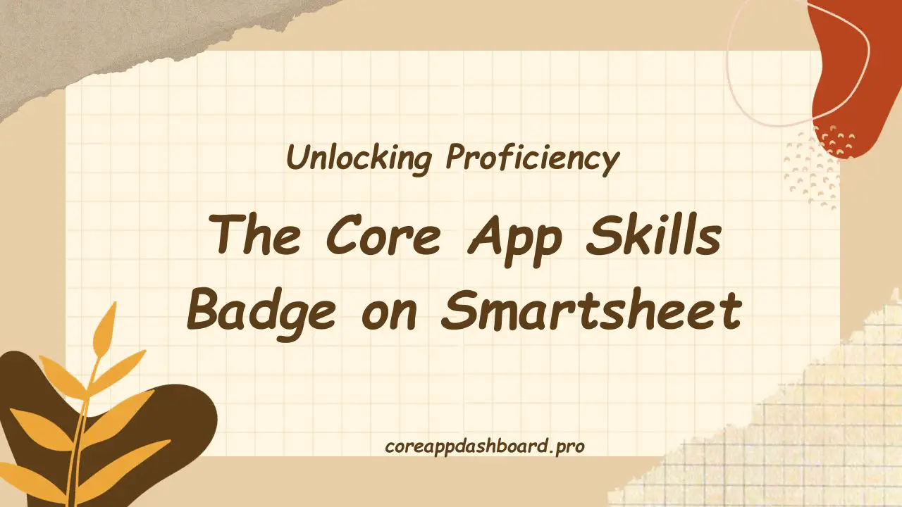 Core App Skill