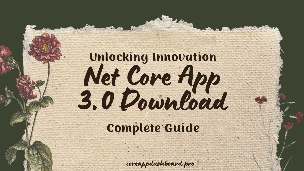 .Net Core App 3.0