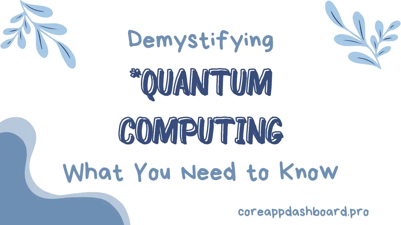 Quantum Computing Knowledge